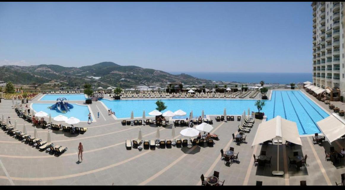 Alanya Gold City Hotel Main Building 3 Bedroom Apartment Exteriör bild